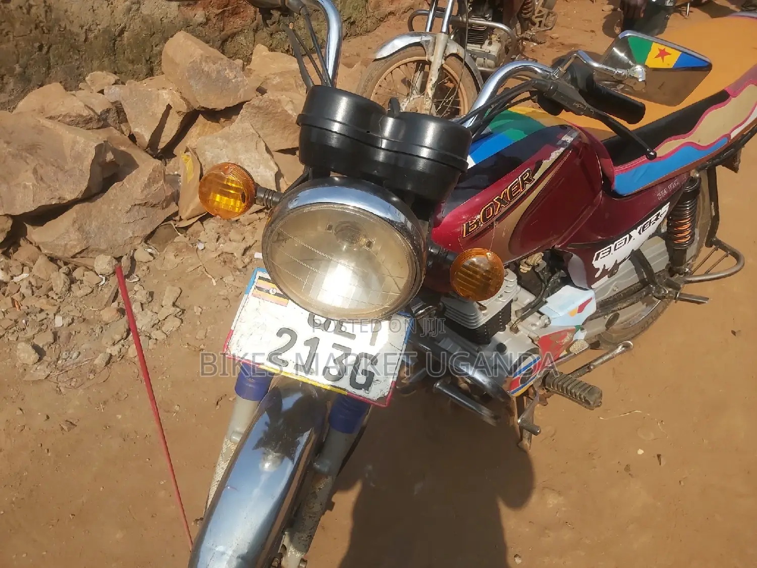 Bajaj Boxer 100 2017 Red
