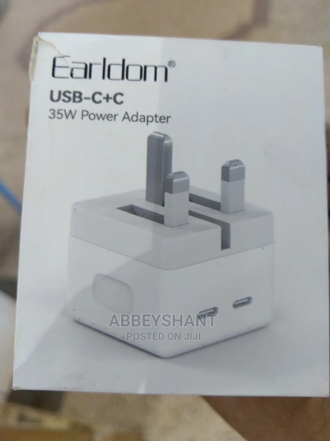 Power Adapter/Charger C+c/35w C to C Adapter