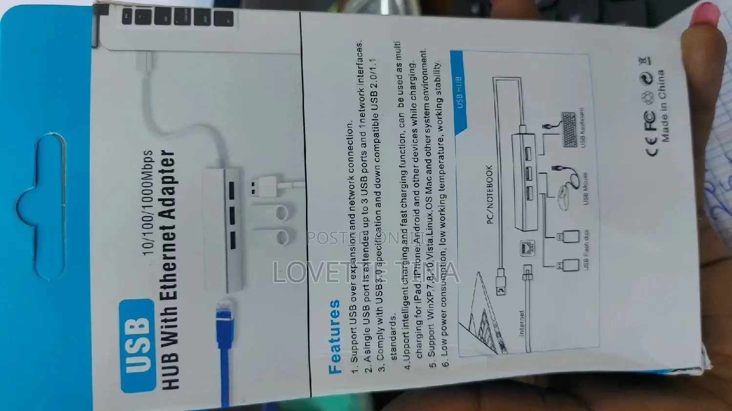 Hub Usb With Lan