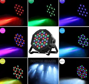 Led Multifunctional Flat Par Light