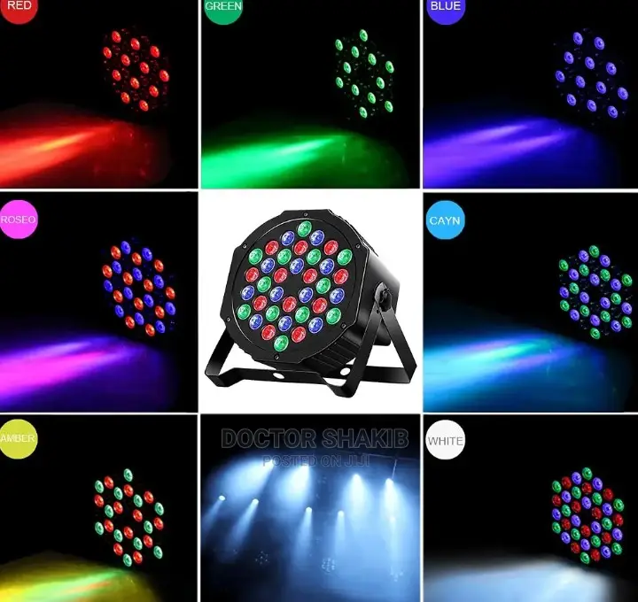 Led Multifunctional Flat Par Light
