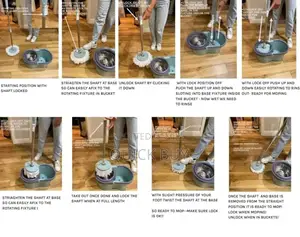 Classic Spin Mop and Bucket Set