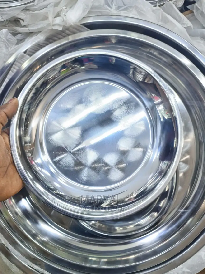 Tray Plates Set of 6pcs (D-25cm)