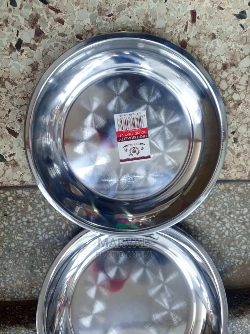 Tray Plates Set of 6pcs (D-25cm)