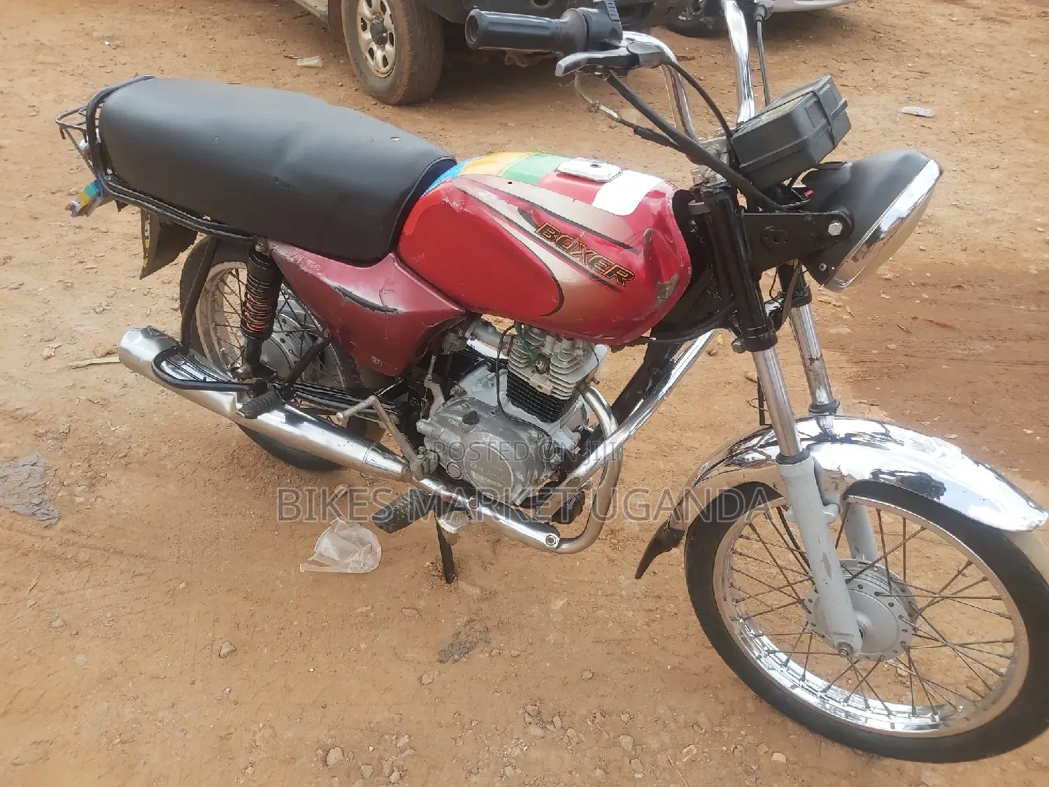 Bajaj Boxer 100 2007 Red