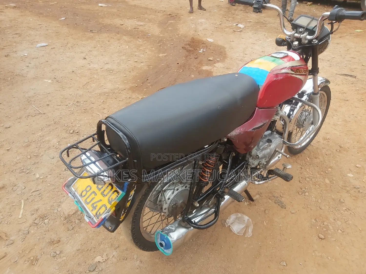 Bajaj Boxer 100 2007 Red