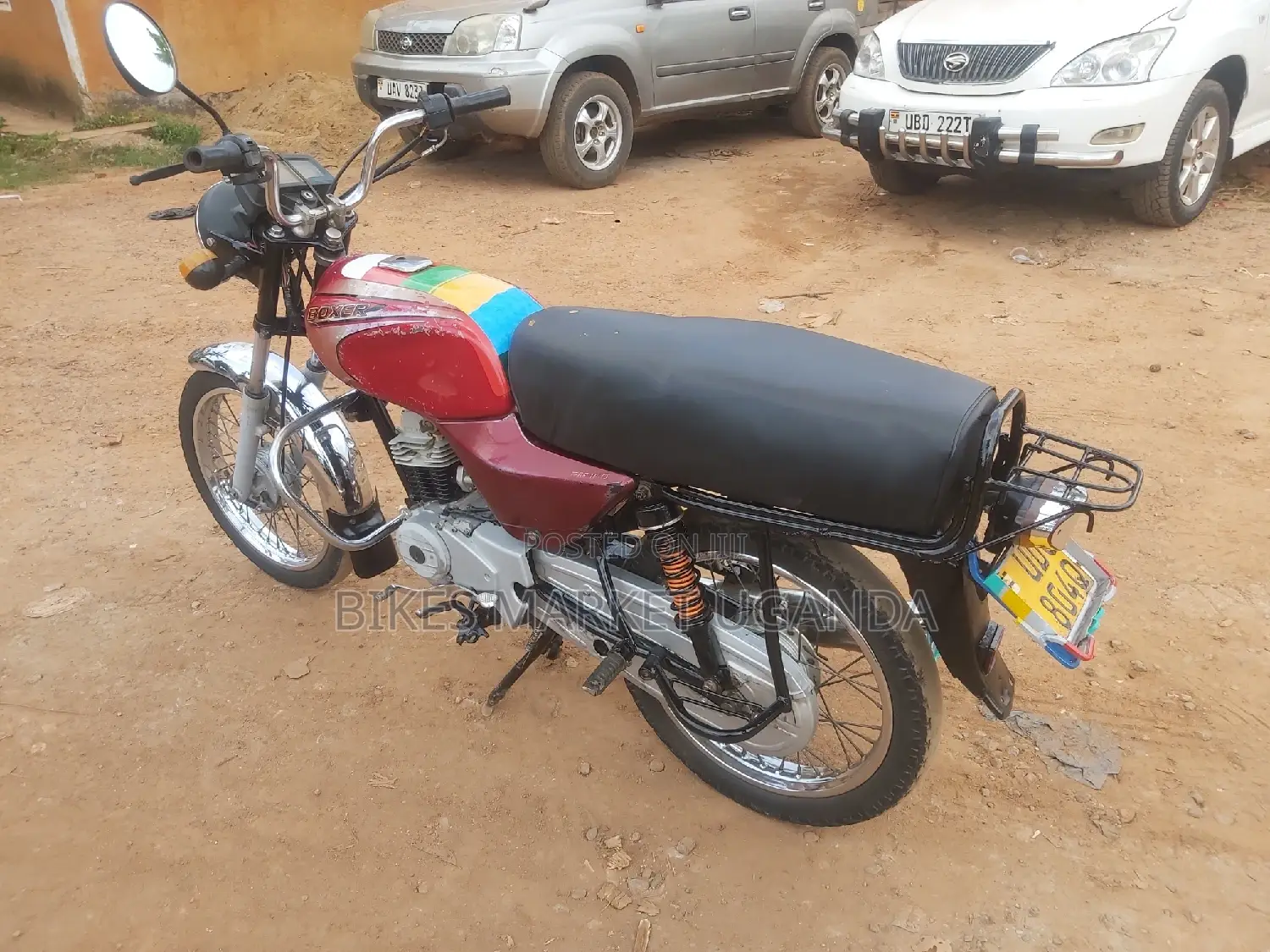 Bajaj Boxer 100 2007 Red