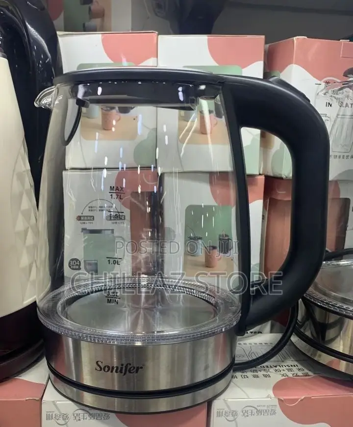 Sonifer Glass Kettle.