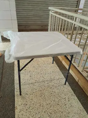 1.2x1.2meters Square Folding Plastic Table(Aluminium Legs)