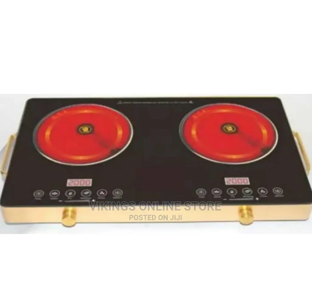 2 Burner Infrared Ceramic Induction Cooker Hot Plate Stove