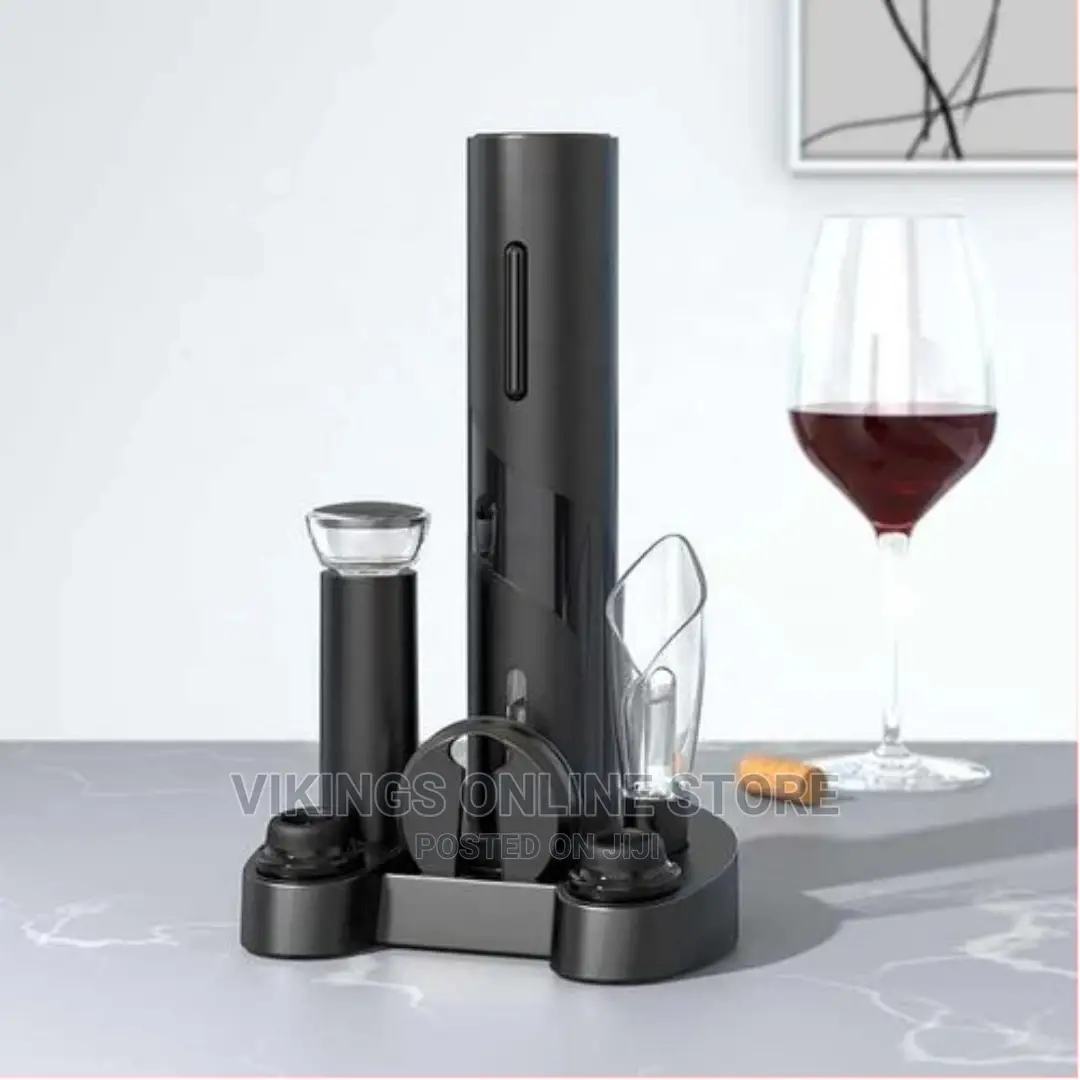 Electric Wine Opener Set Wine Bottle Opener Corkscrew Kit