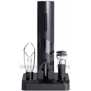 Electric Wine Opener Set Wine Bottle Opener Corkscrew Kit