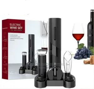 Electric Wine Opener Set Wine Bottle Opener Corkscrew Kit