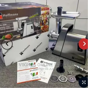 Hoffmans Electric Meat Grinder Mincer Machine -Silver