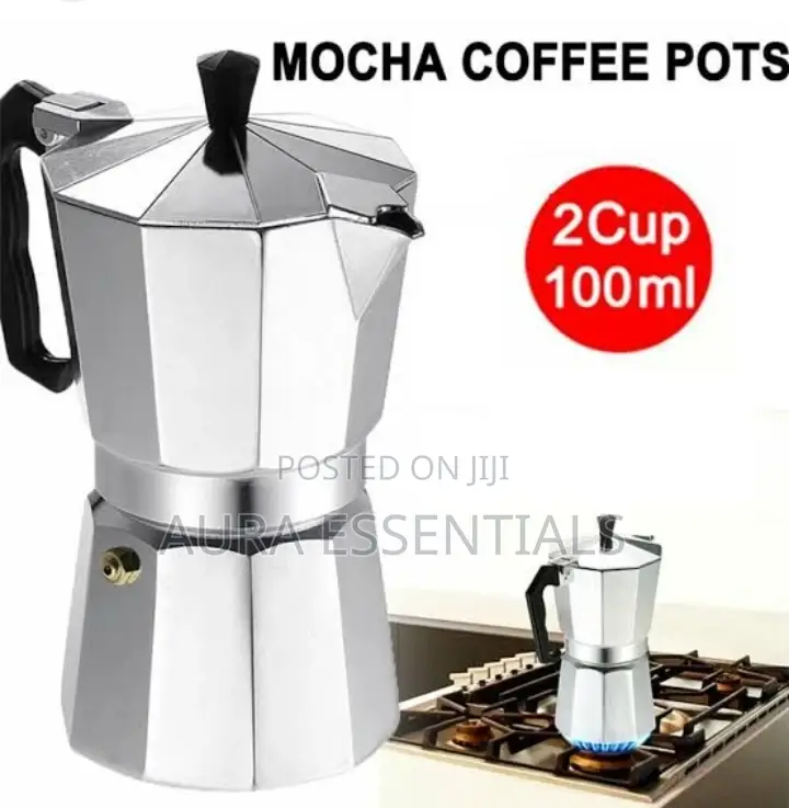 Coffee Maker Moka Pot Top Expresso Stove