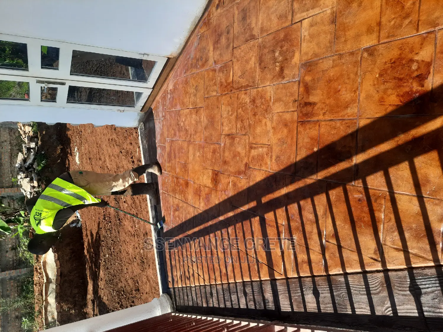 Stamped Concrete (Ashlar Slate)