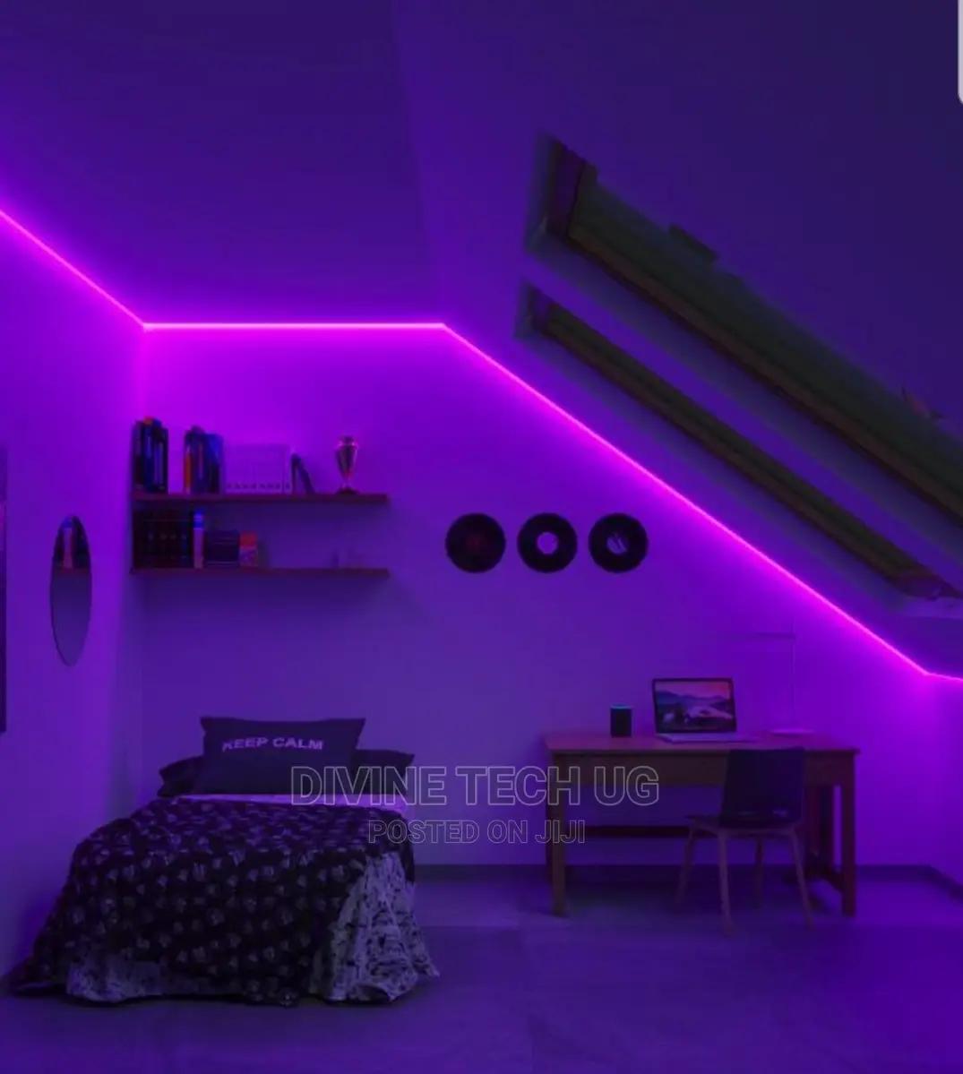 Usb Led Strip Light Wireless Bluetooth Control Light 5m