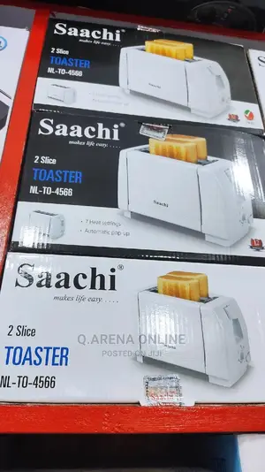 2 Slice Toaster Saachi