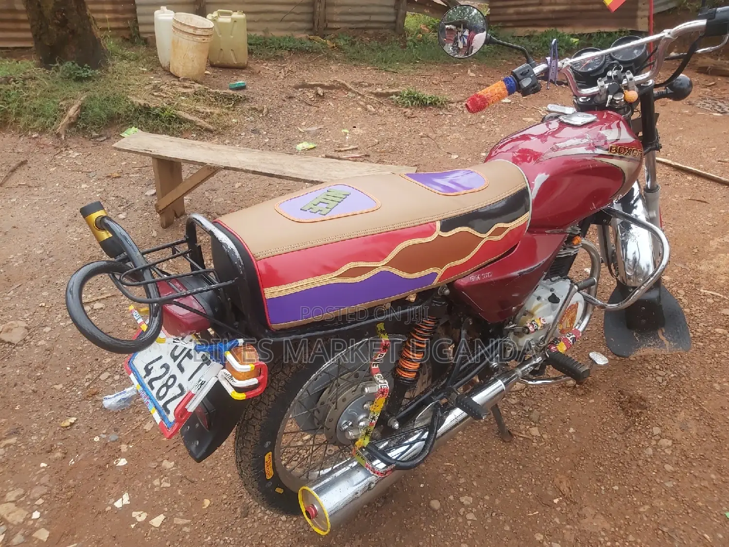 Bajaj Boxer 100 2018 Red