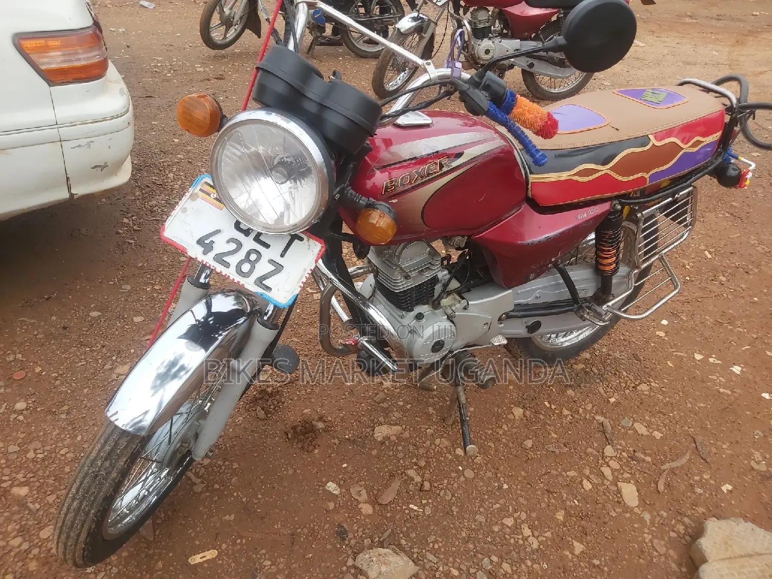 Bajaj Boxer 100 2018 Red