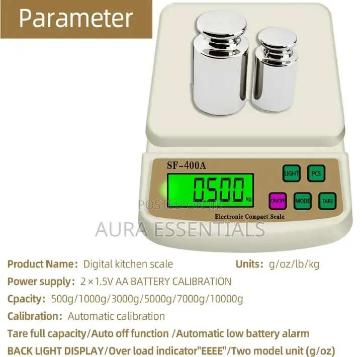 Sf-400a Kitchen Weighing Scale