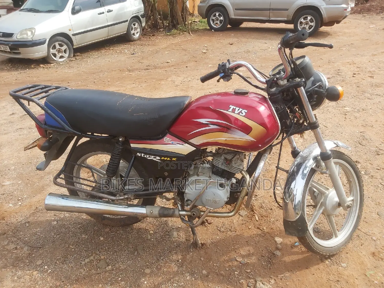 TVS XL 100 2017 Red