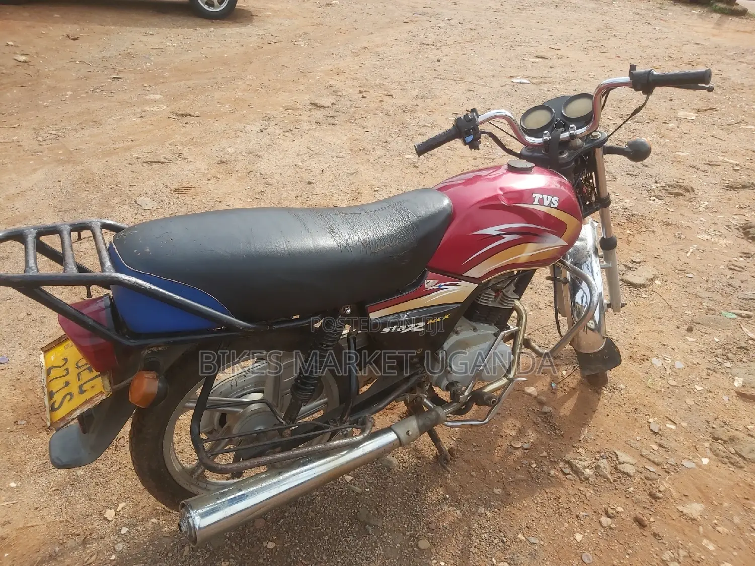 TVS XL 100 2017 Red