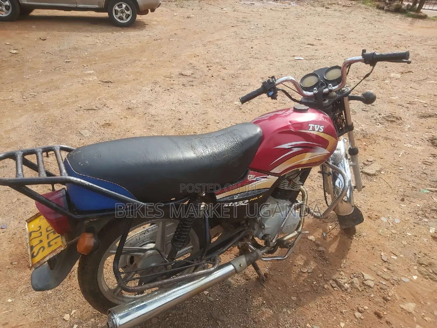 TVS XL 100 2017 Red