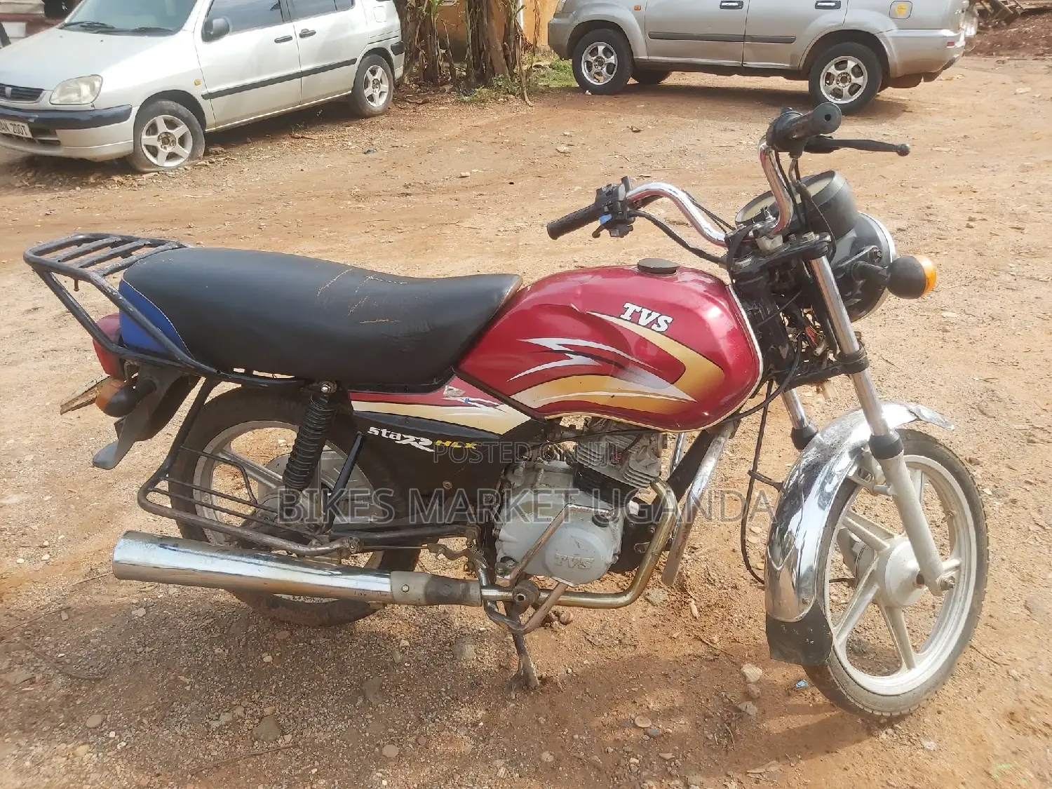 TVS XL 100 2017 Red