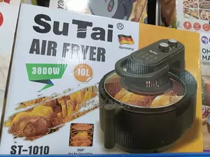 10l Su Tai Electric Air Fryer Black
