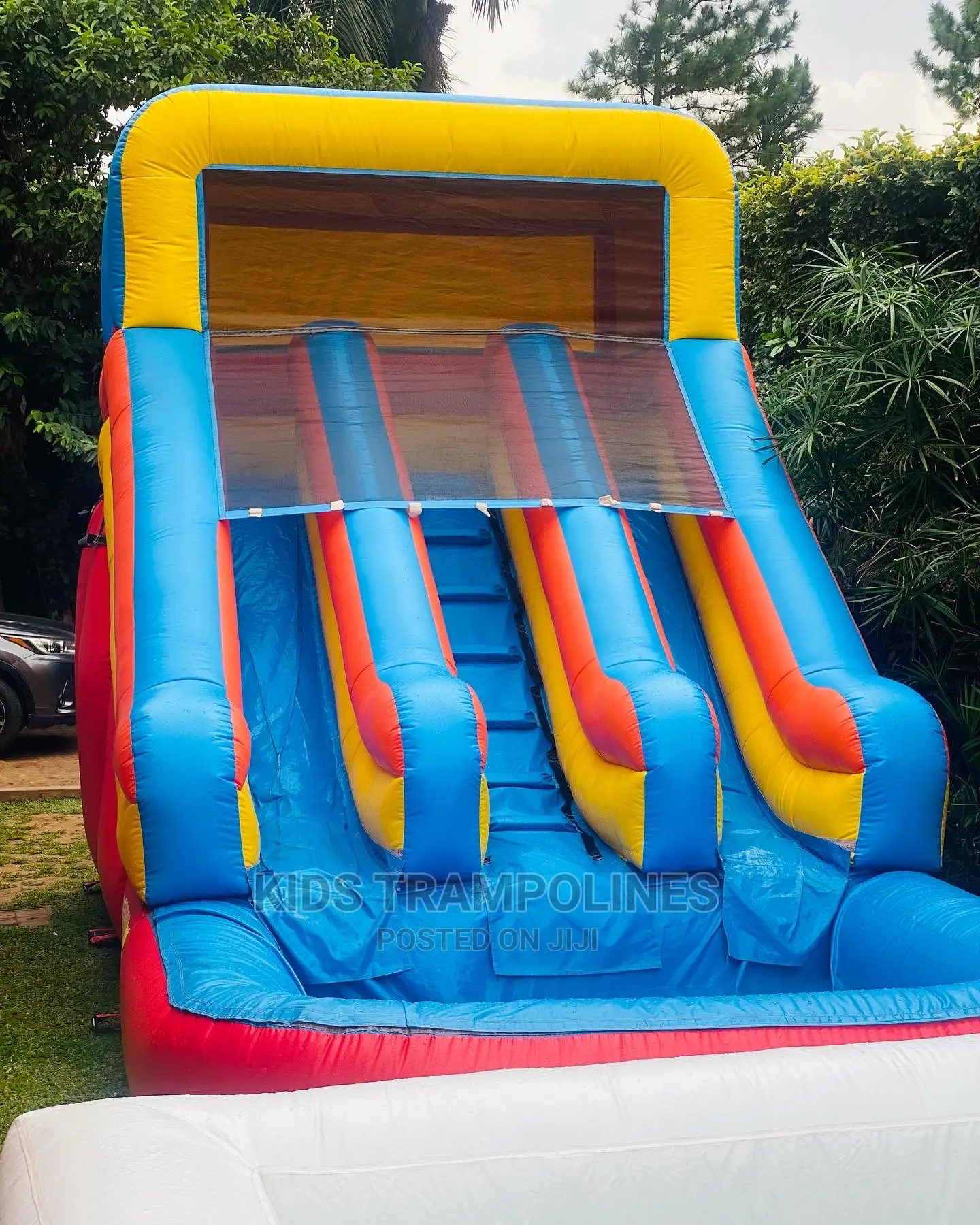 Bouncing Castle With a Swimming Pool