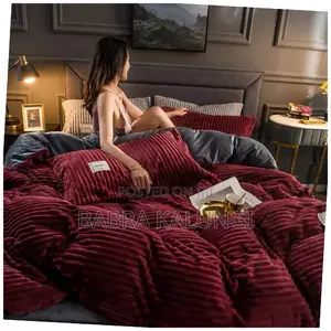 Coral Velvet Duvet