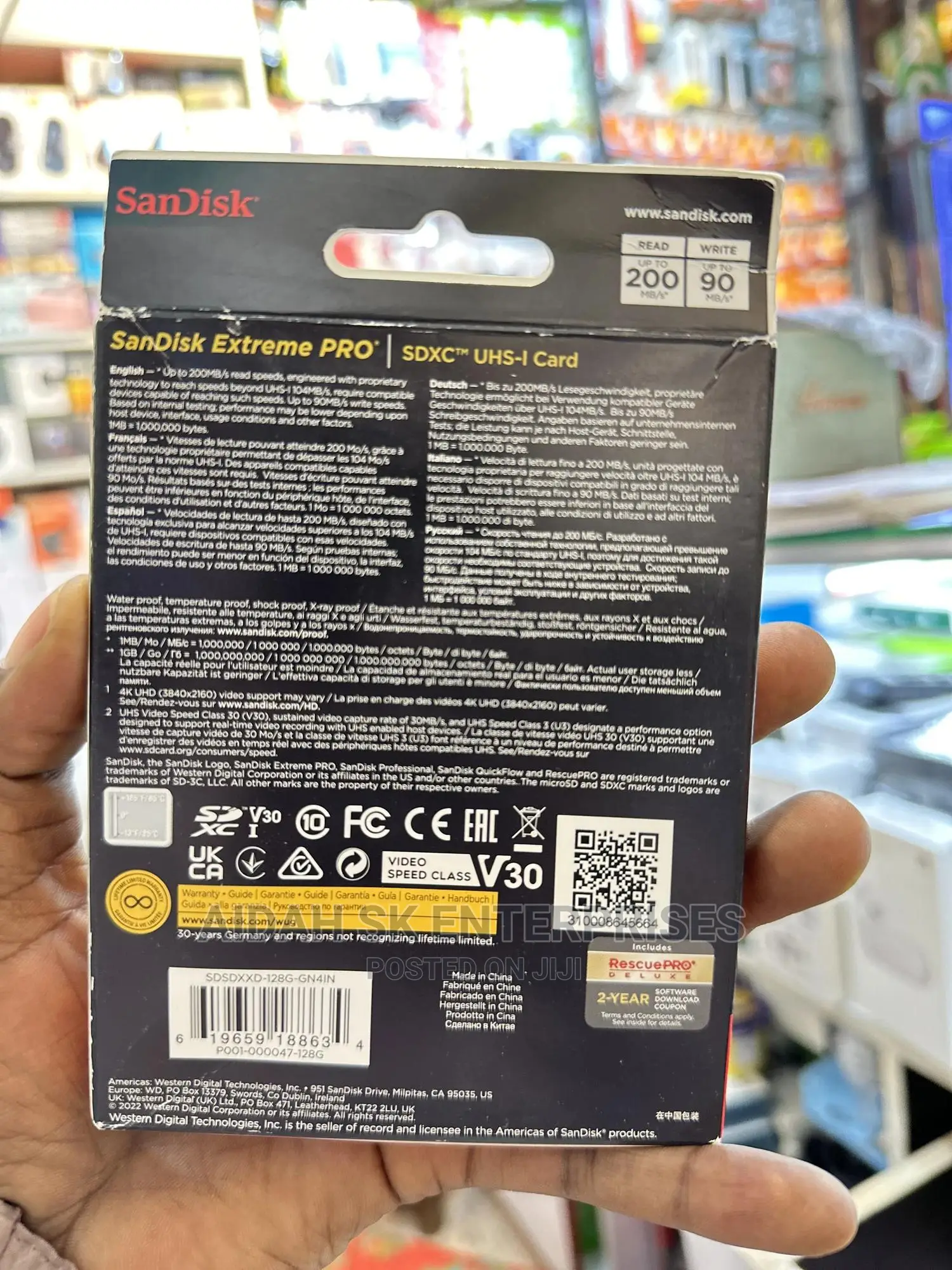 Sandisk Extreme Pro 128GB