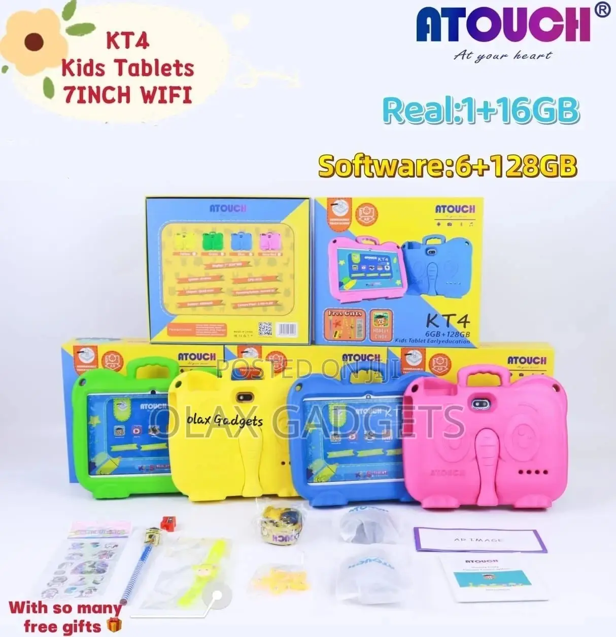 New Atouch KT4 128 GB