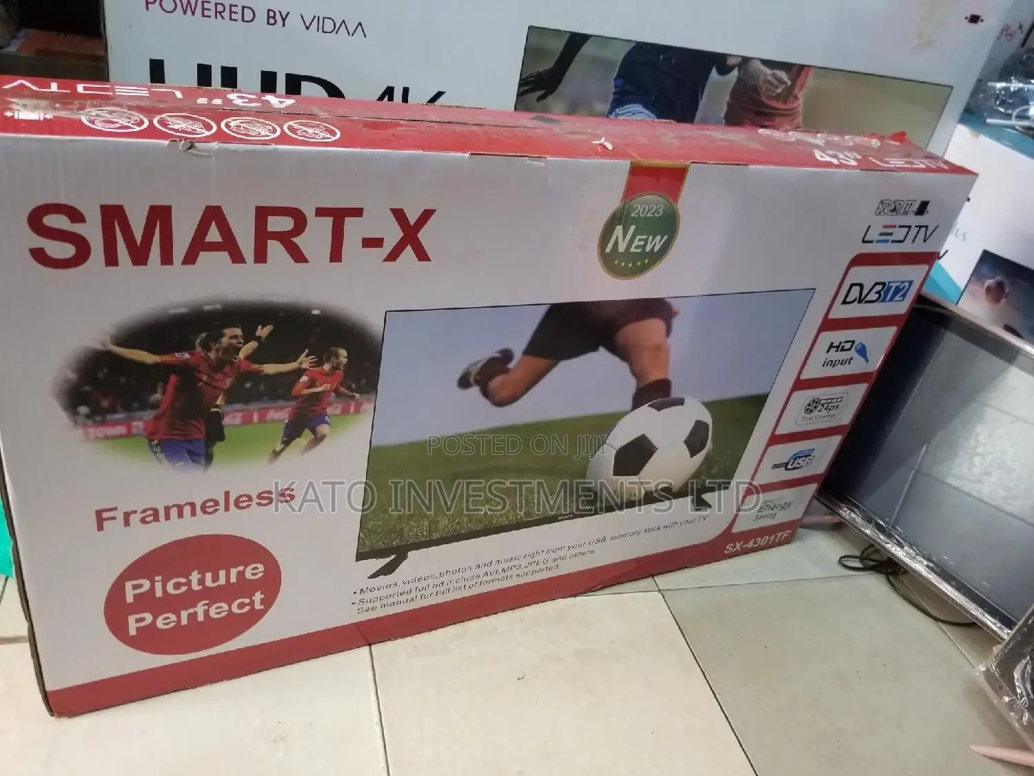 Smart X 43 Inches Digital Frameless Tv