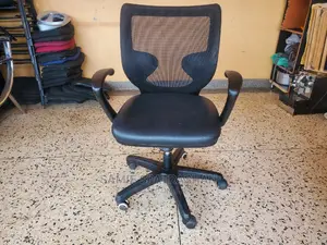 Office Meshed Chair Black 1