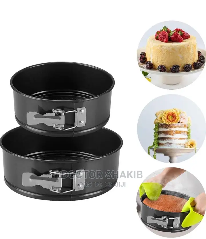 3pc Round Cake Mould