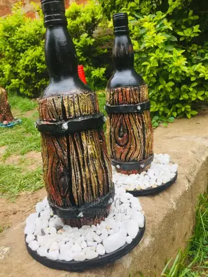 Rustic Wine Bottles