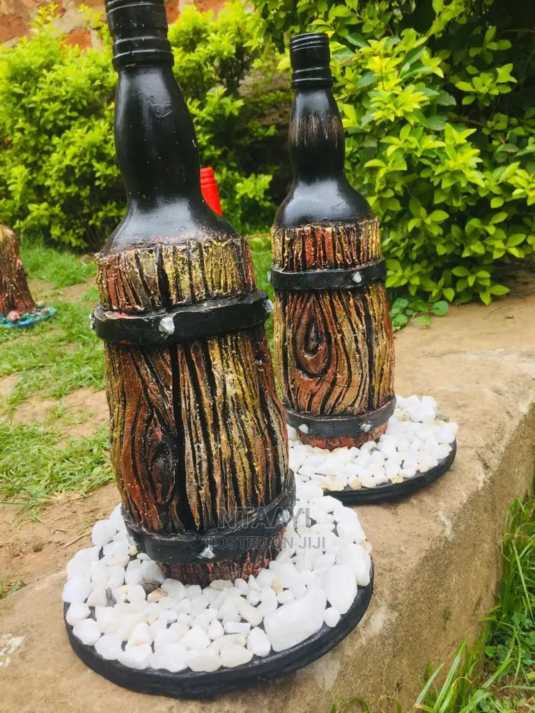Rustic Wine Bottles