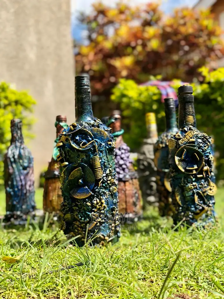Rustic Wine Bottles