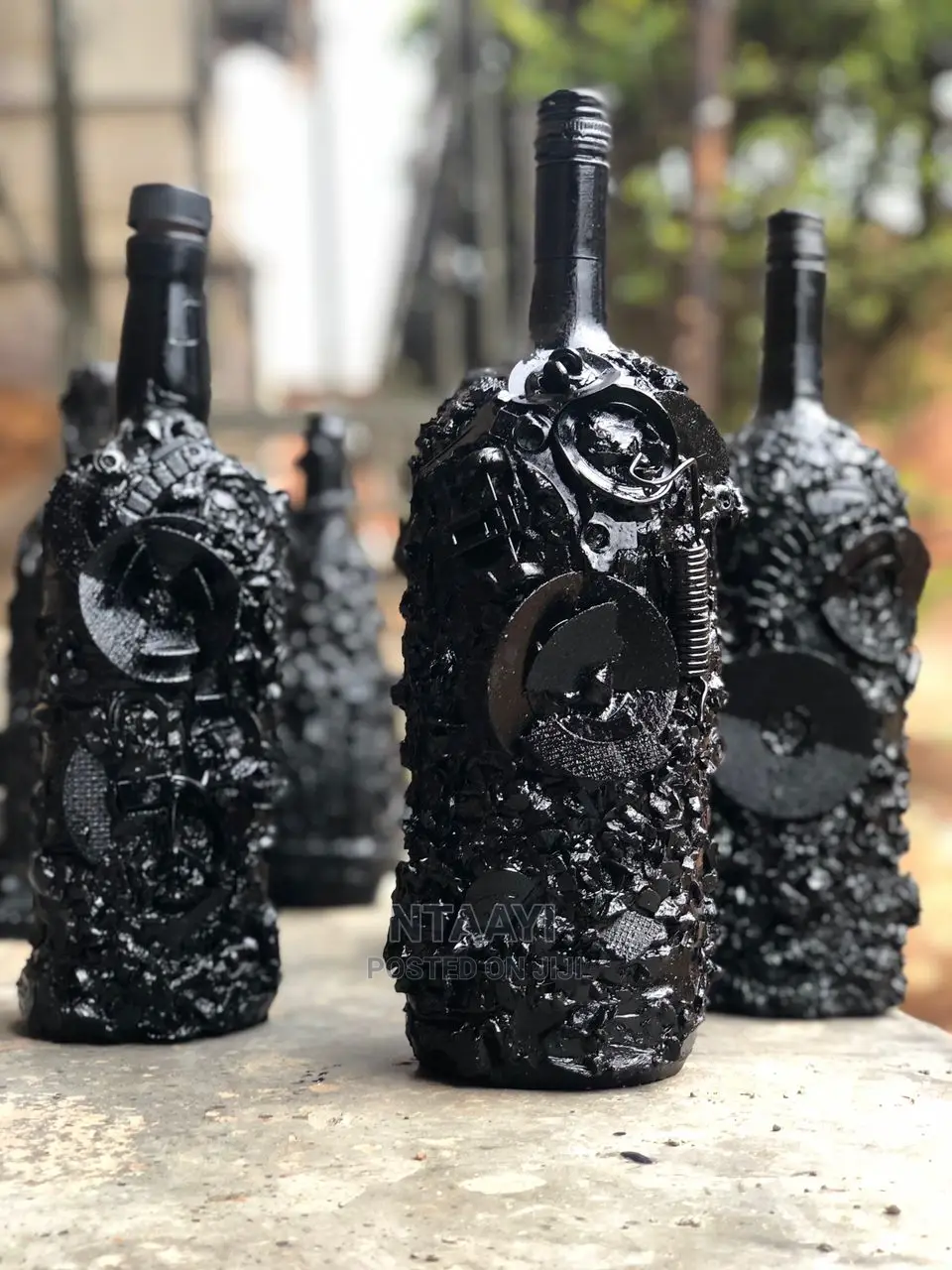 Rustic Wine Bottles