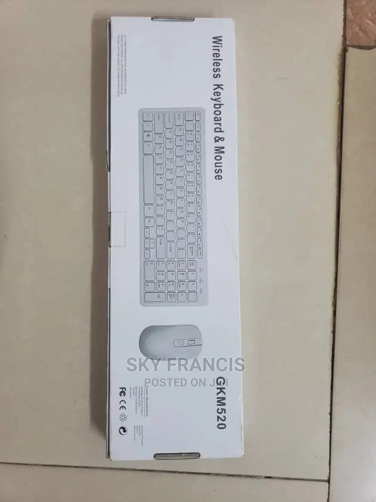 Wireless Keyboard and Mouse GKM 520