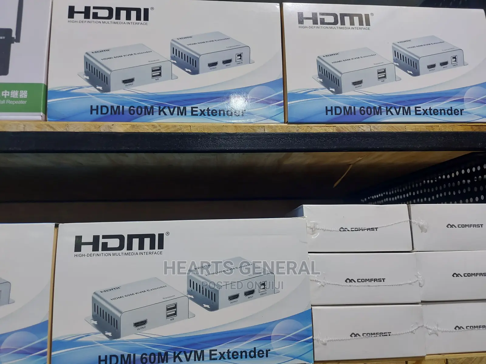 KVM Hdmi Extender 60 Meters Over Cat 5e/6 Cable