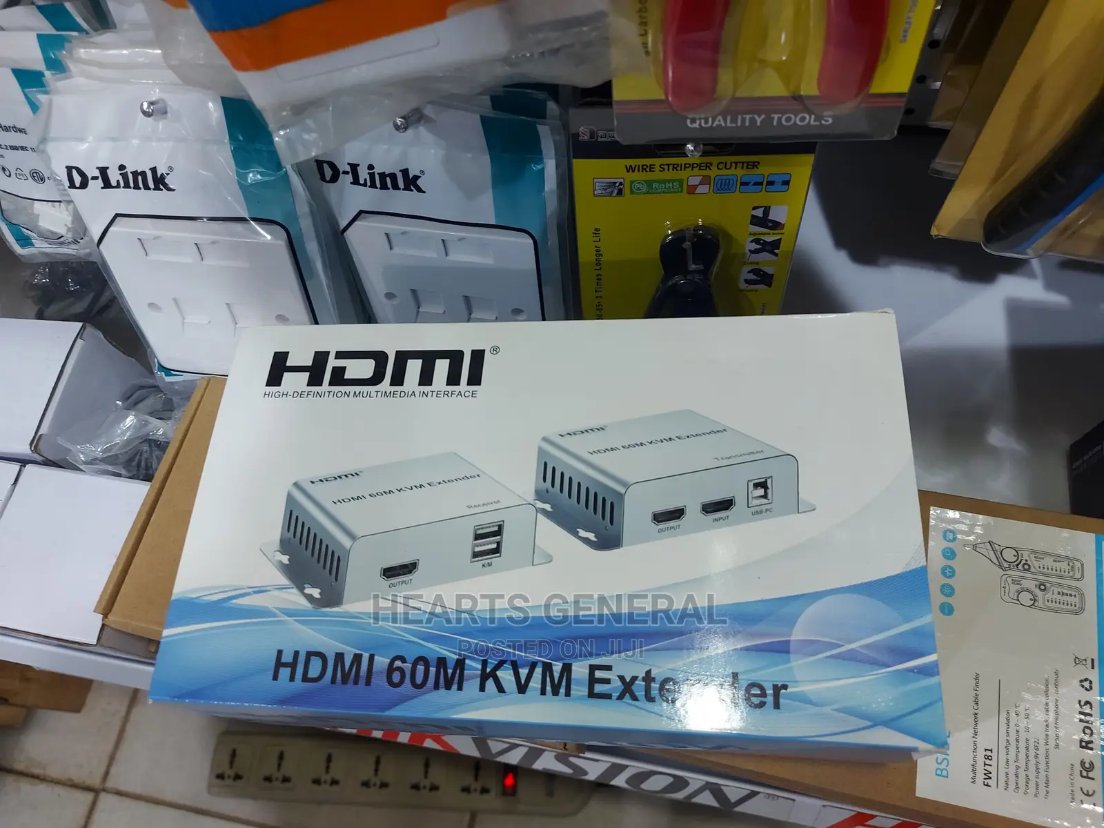 KVM Hdmi Extender 60 Meters Over Cat 5e/6 Cable