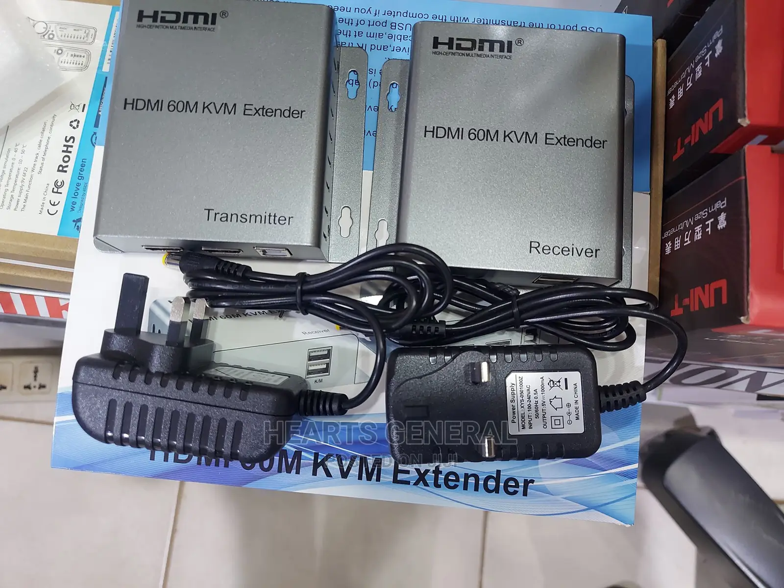 KVM Hdmi Extender 60 Meters Over Cat 5e/6 Cable
