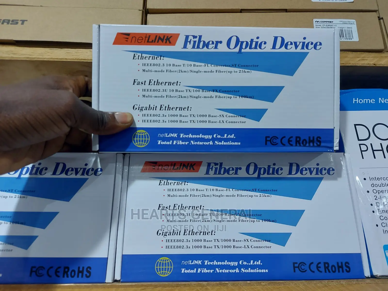 Fiber Media Converter Netlink