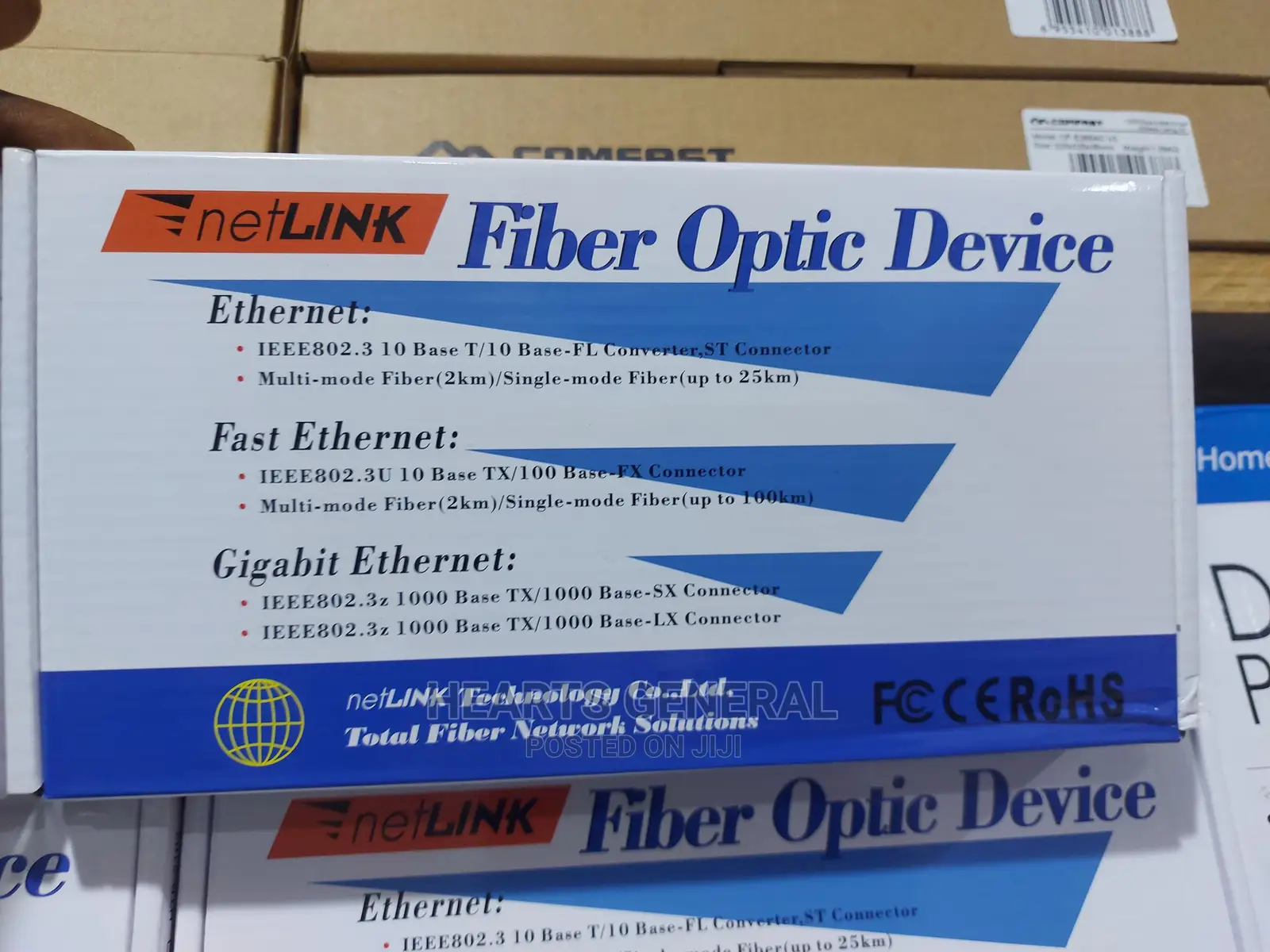 Fiber Media Converter Netlink