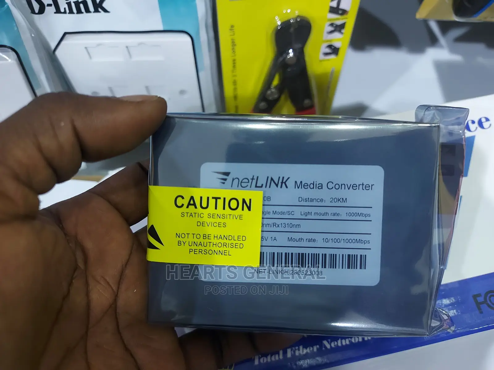 Fiber Media Converter Netlink