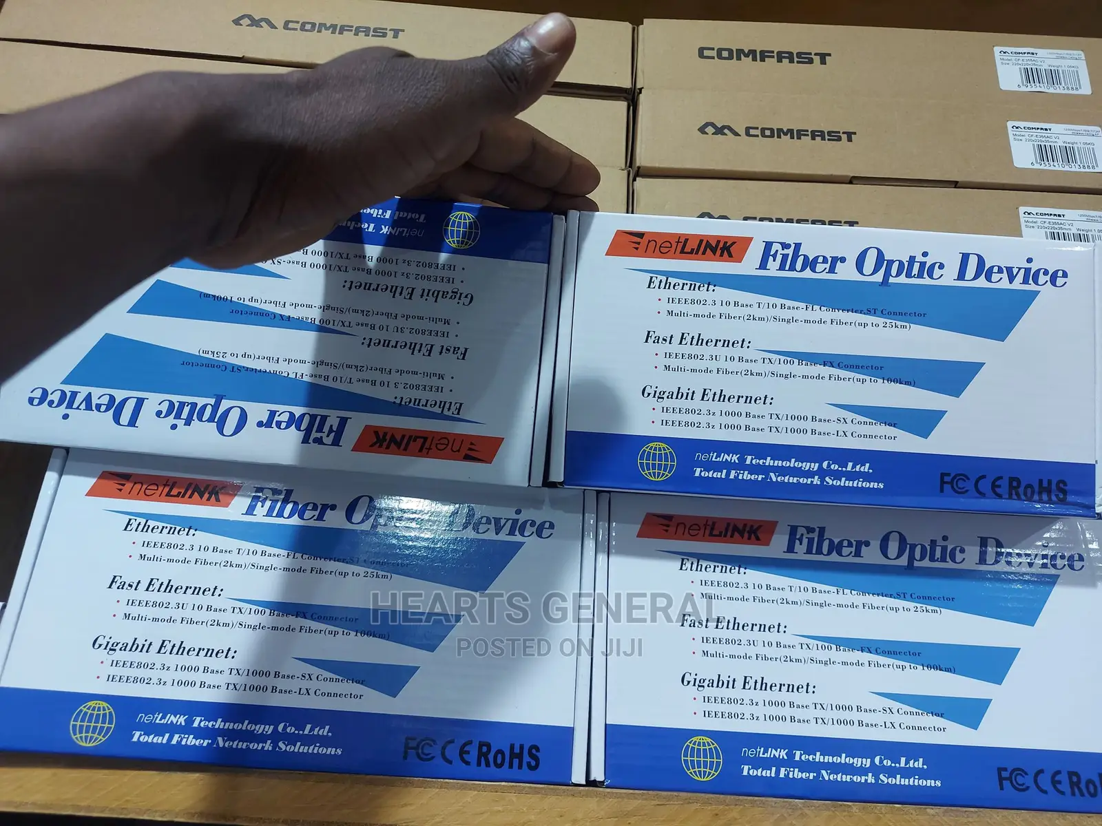 Fiber Media Converter Netlink