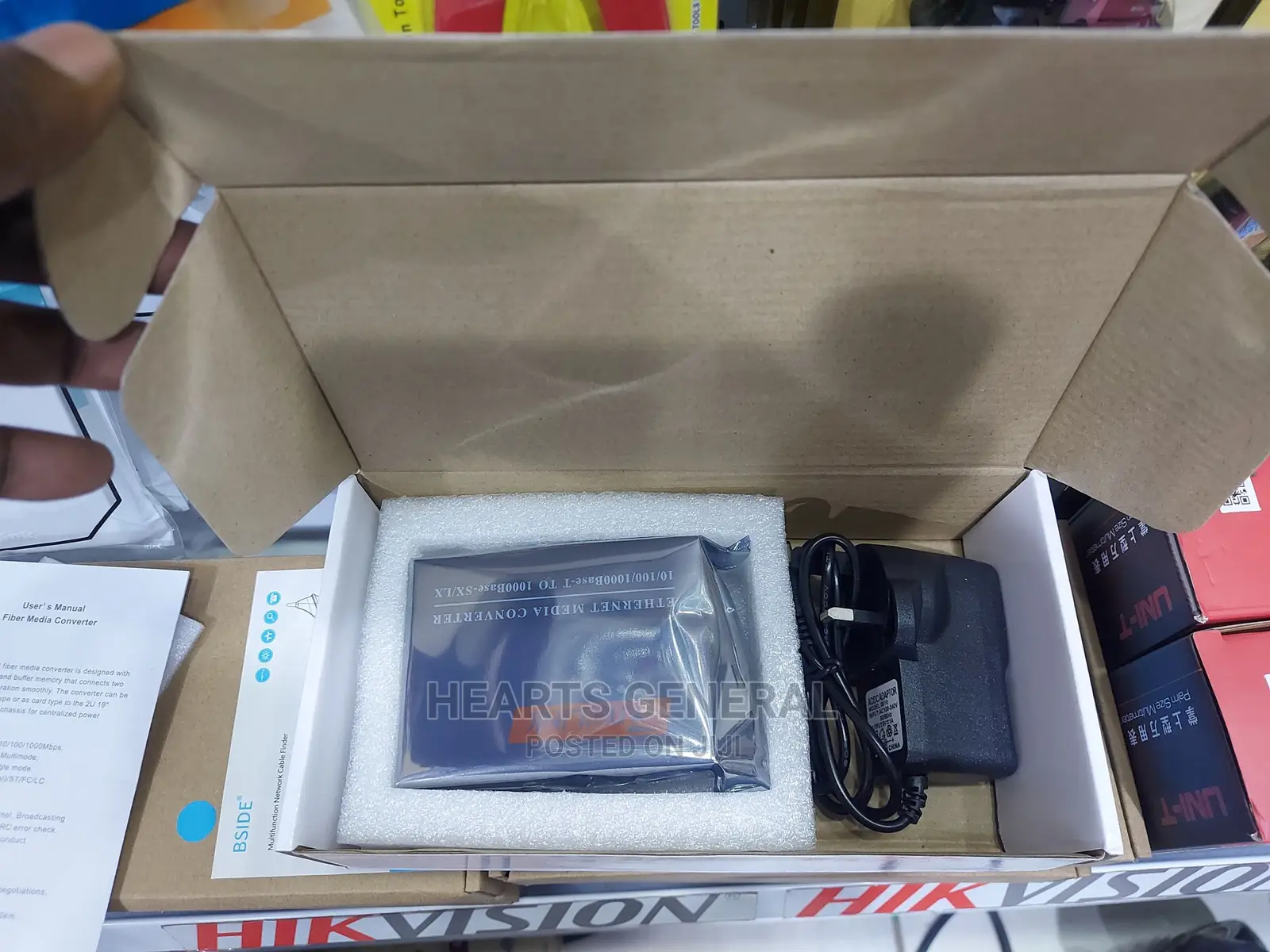 Fiber Media Converter Netlink